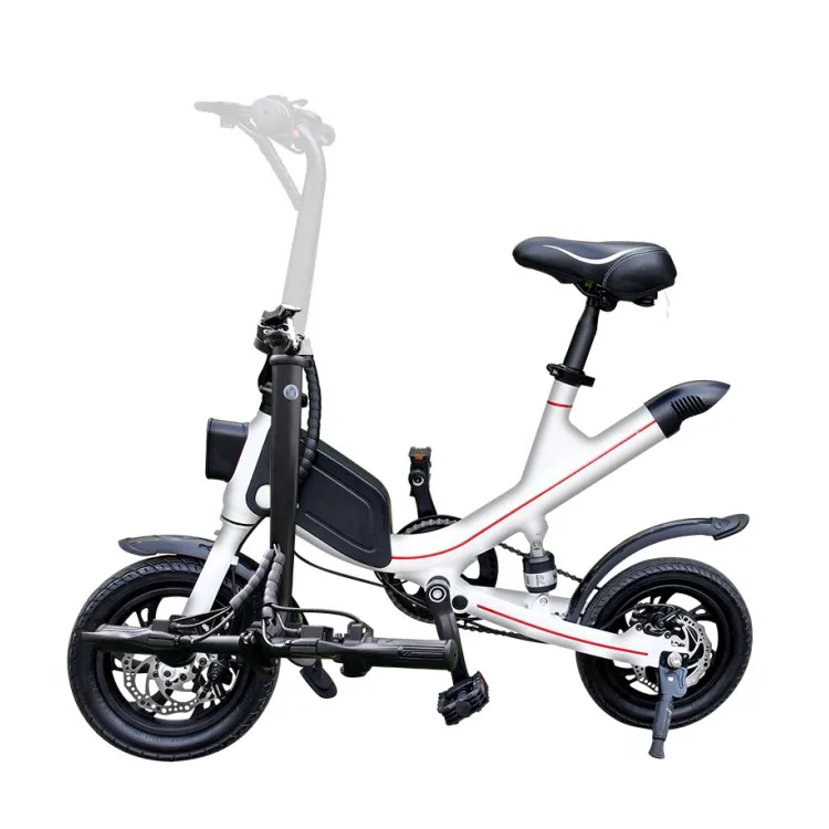 Excellent 2018 Folding Electric Bike 36V 6.6Ah 7.8Ah Lithium Battery 350W Adult Electric Scooter free shipping 1