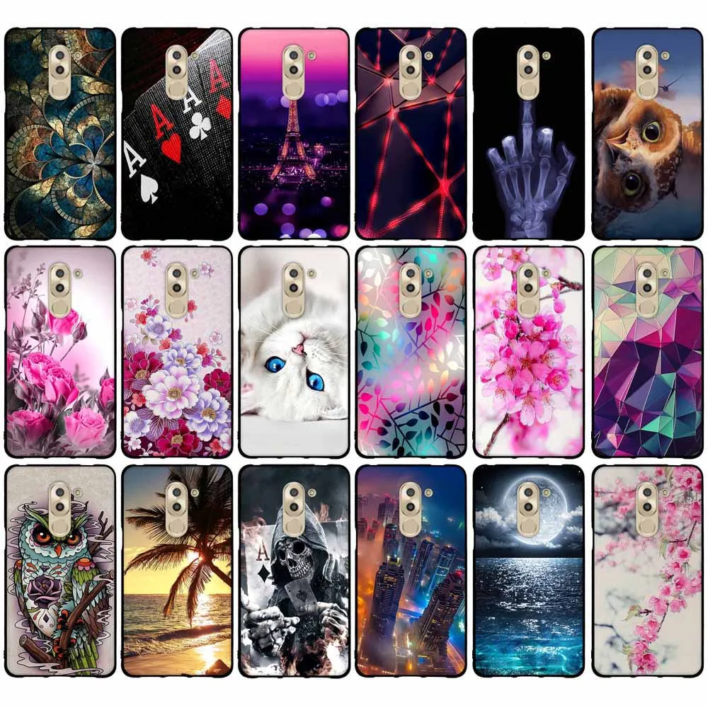 Soft Tpu Case For Huawei Honor 6X Case Protetive For Fundas Huawei Honor 6X Cover For Huawei GR5 2017 Mate 9 Lite Phone Case