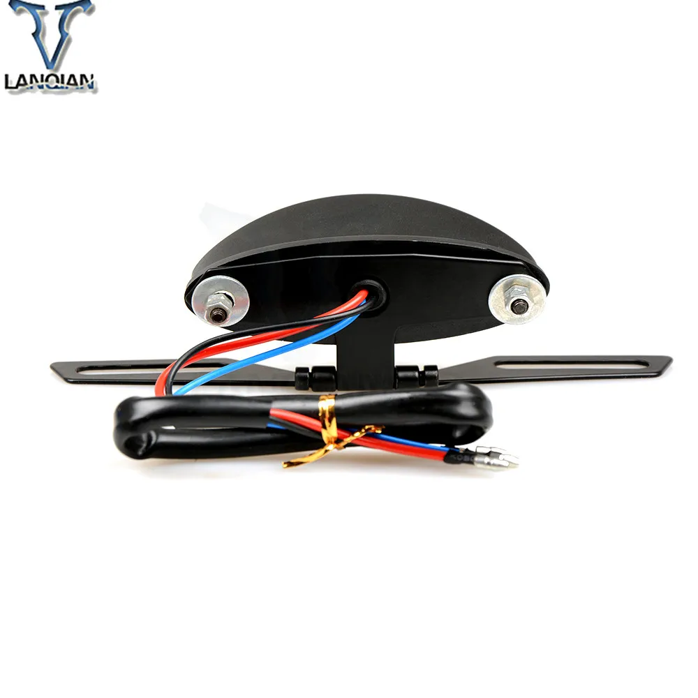 motorbike motorcycle rear talilight tail light bulb brake signal back universal warning stop lamp led 12V Warning signal light