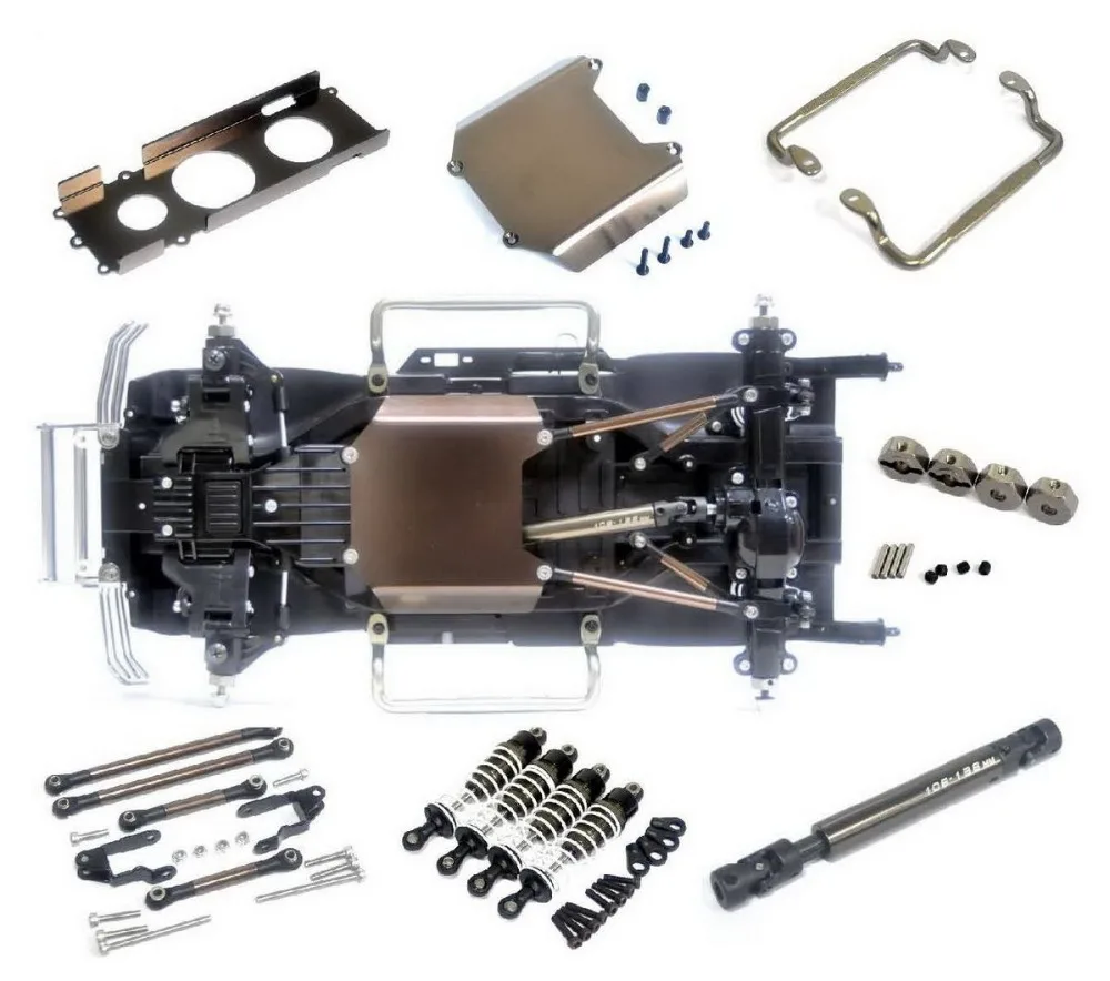 

Option parts for Tamiya CC01 Chassis Damper/suspension Link/Motor/driver shaft #49490 #58141 #58457