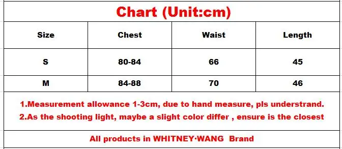 whitney size