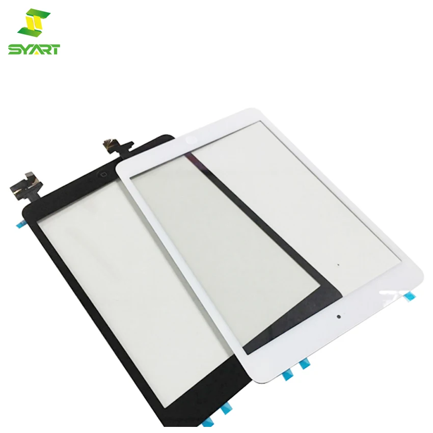 For iPad Mini 1 2 Touch Screen Glass Digitizer Replacement IC Chip Home Button