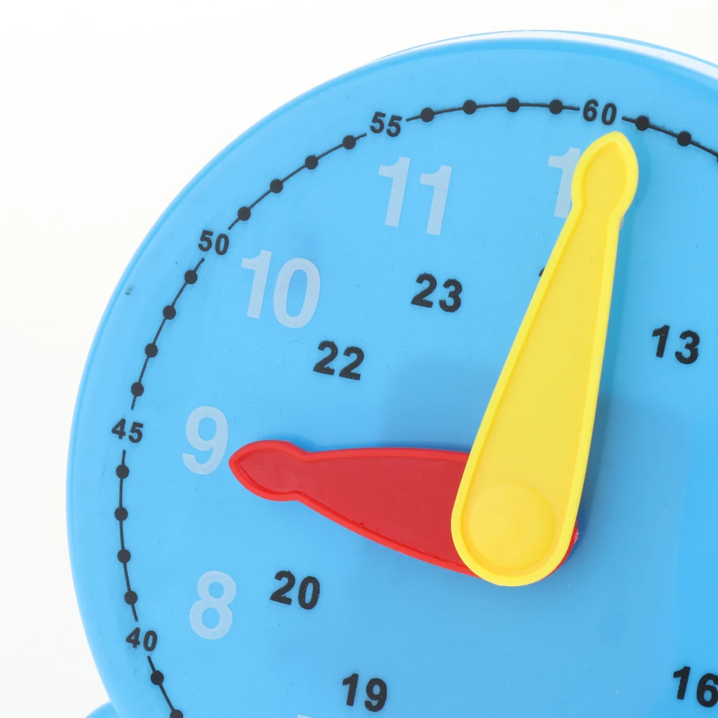 Children Teaching Clock Educational Learning Time & Number Puzzles - Kids School Classroom Teachers Supplies