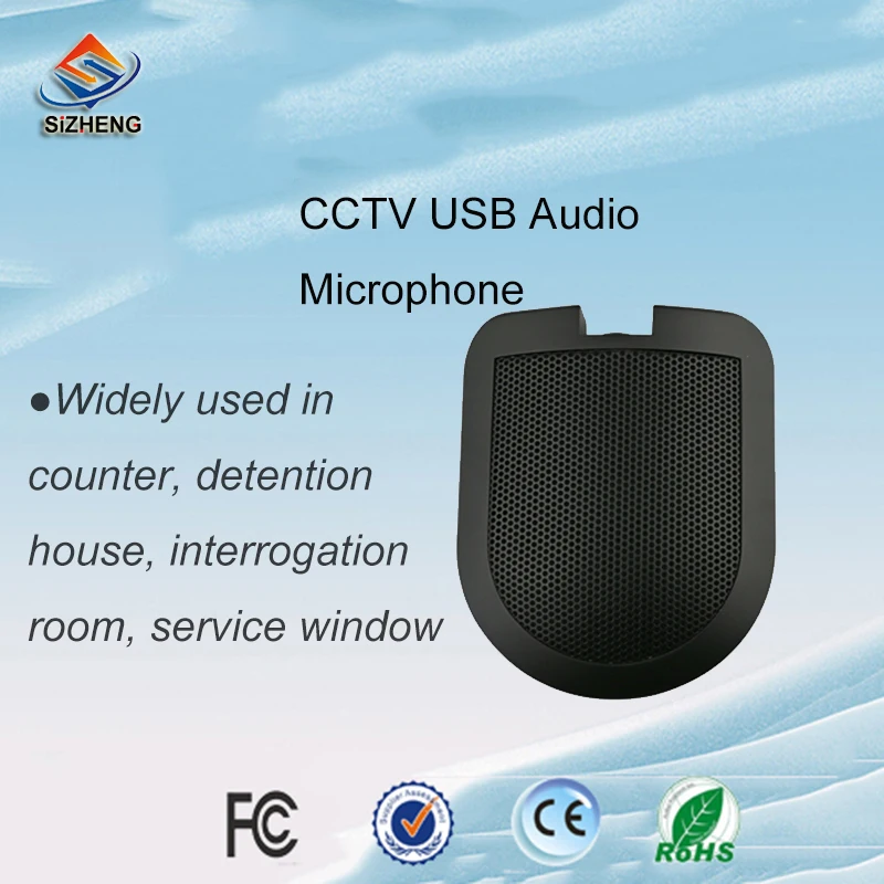 

SIZHENG COTT-C3 Factory wholesale USB audio microphone CCTV sound monitoring for desk