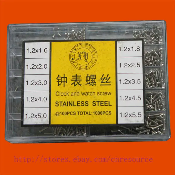 1000 Pcs Clock Watch Screw Stainless Steel Watchmakerwatchmaker AliExpress