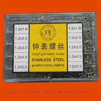 

1000 Pcs Clock Watch Screw Stainless Steel Watchmaker