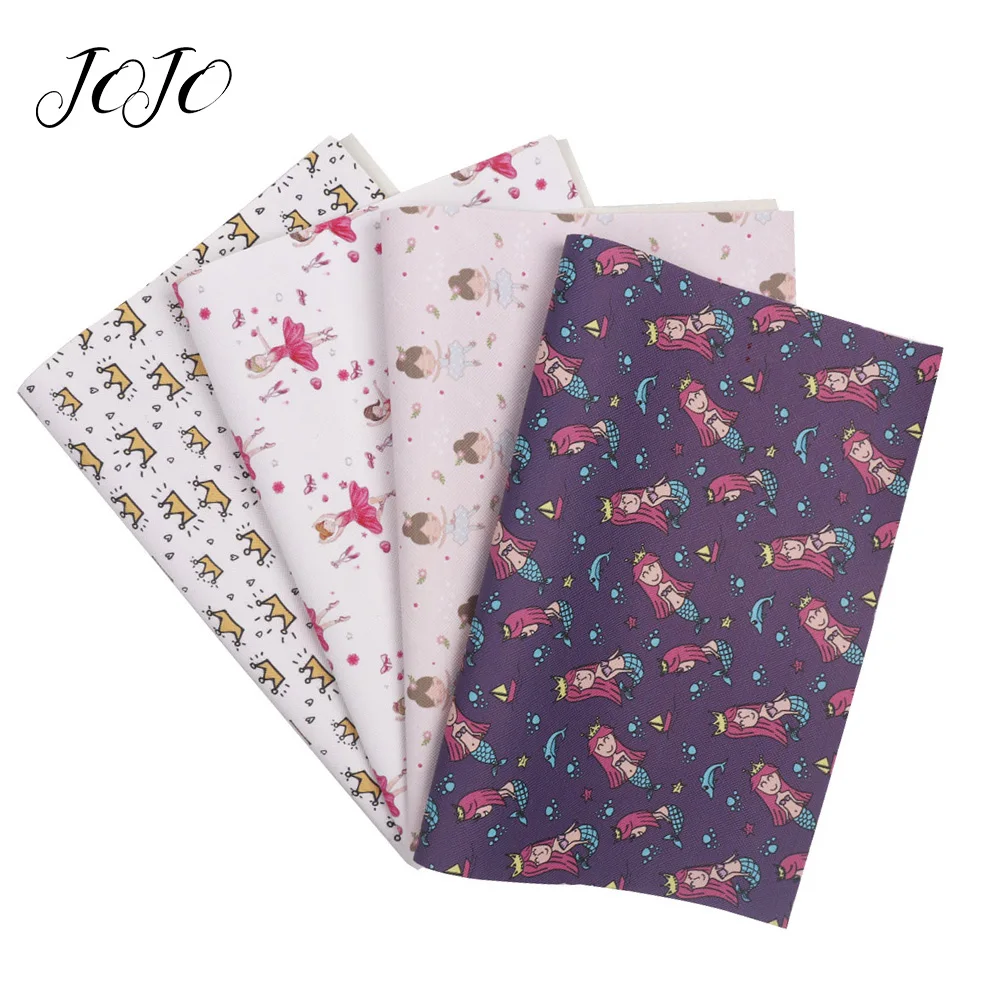 JOJO BOWS 22*30cm 1pc Faux Synthetic Leather Fabri