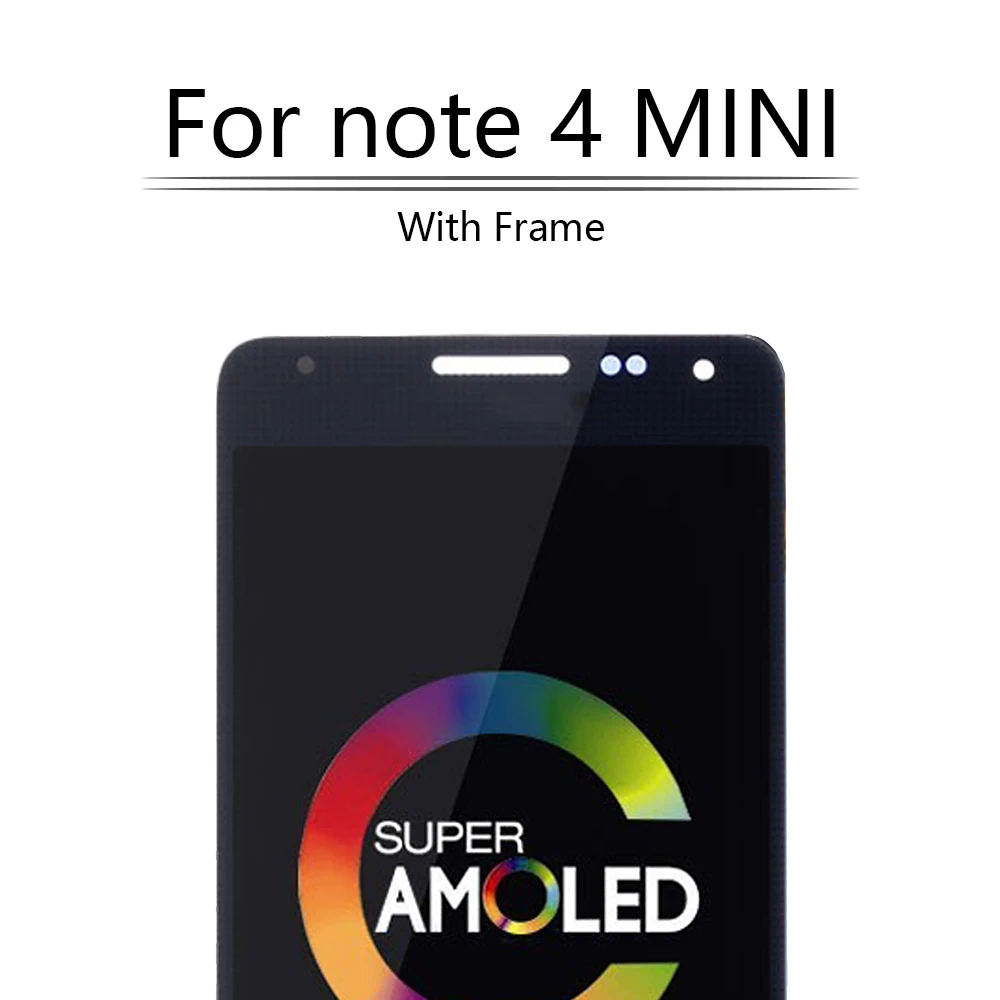 4,7 ''sinbeda AMOLED lcd для samsung Galaxy Note 4 Mini Alpha G850F G850M lcd дисплей кодирующий преобразователь сенсорного экрана в сборе наклейка