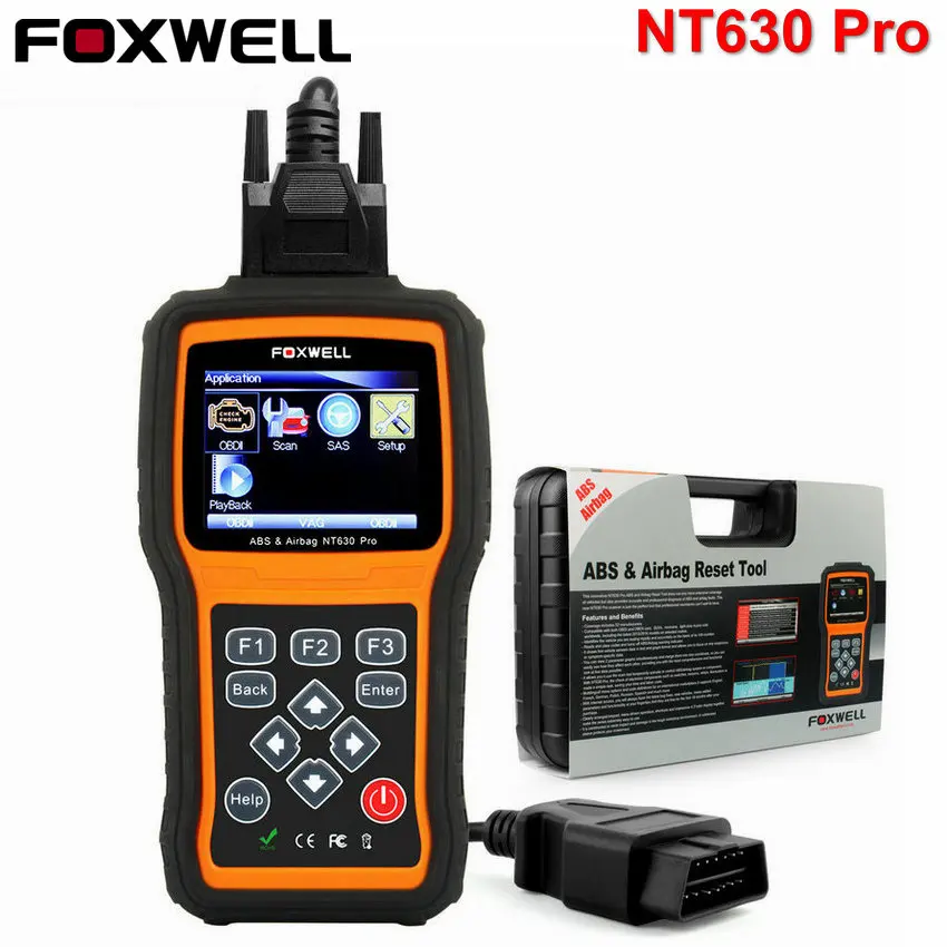 Buy Foxwell NT630 Pro OBD2 Automotive Scanner ABS SRS