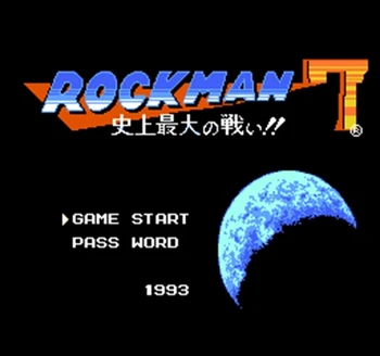 

Rockman 7 Region Free 8 Bit Game Card For 72 Pin Video Game Player