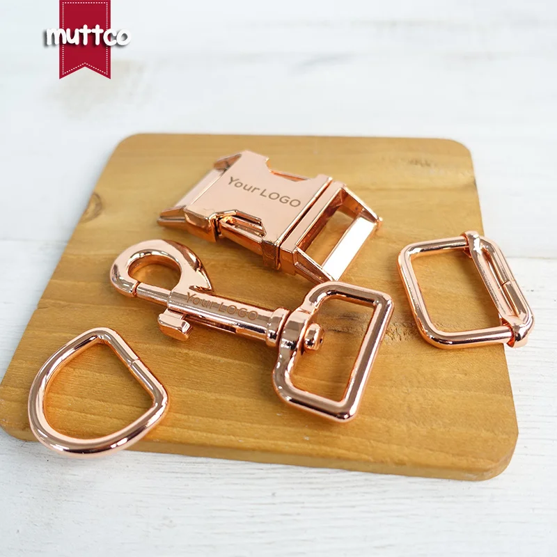 (Металлическая пряжка + Регулируемая кольцо D металлическая застежка для