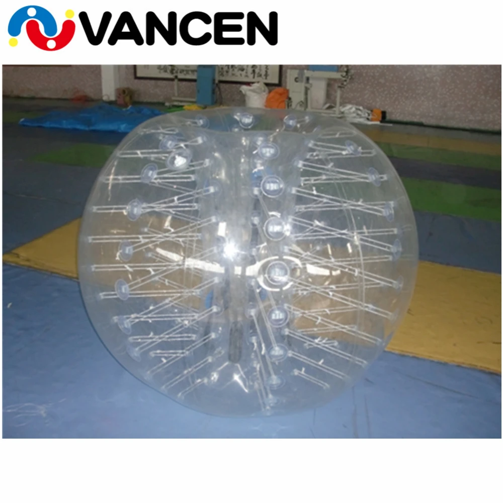 

1.8m inflatable bubble football team sport game air bumper zorb balls 0.8mm PVC customized inflatable bubble ball for sale