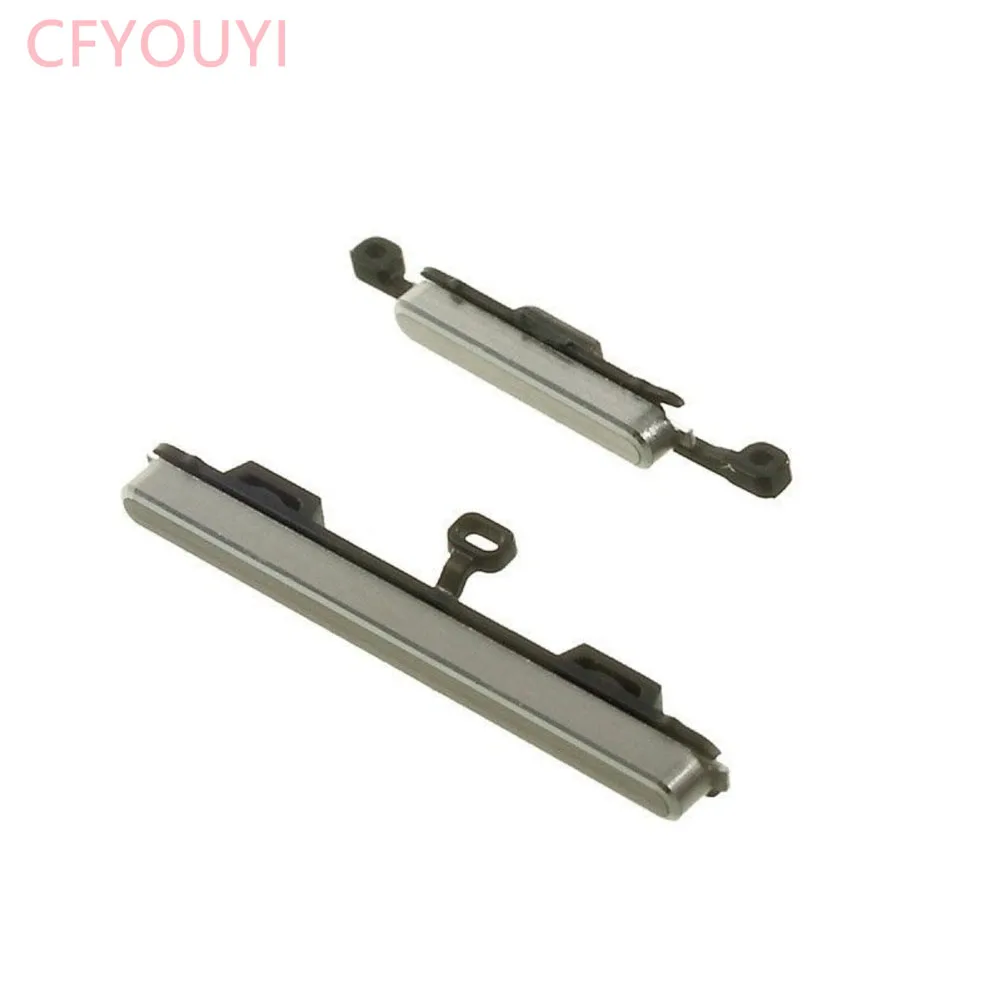 

For Samsung Galaxy S4 Mini I9190 I9192 I9195 I257 Side Key Power And Volume Key Button Silver Color