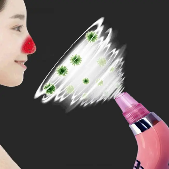 Removedor de Cravo Cuidados com a Pele Sucção a Vácuo Novo Poros Vácuo Acne Espinha Remoção Ferramenta Facial Diamante Dermabrasion Máquina 9 pele poros vácuo acne espinha remoção ferramenta