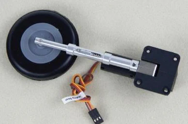 Electric retracts (nose landing gear, rear landing gear ) for Freewing ME262 rc plane model 