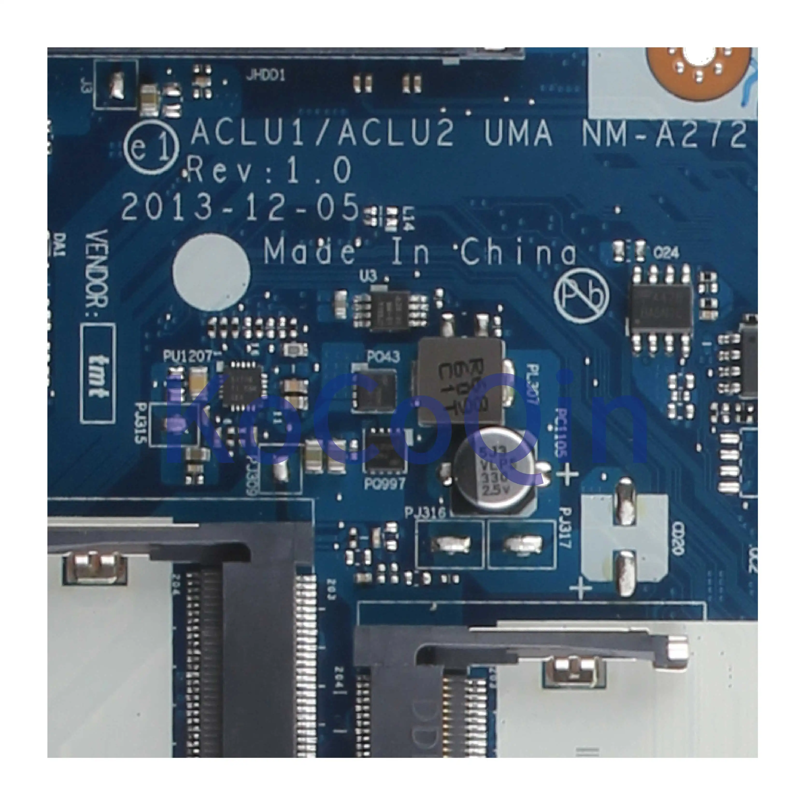  KoCoQin Laptop motherboard For LENOVO IdeaPad G40-70 14‘ inch Core I3-4030U Mainboard ACLU1/ACLU2 N