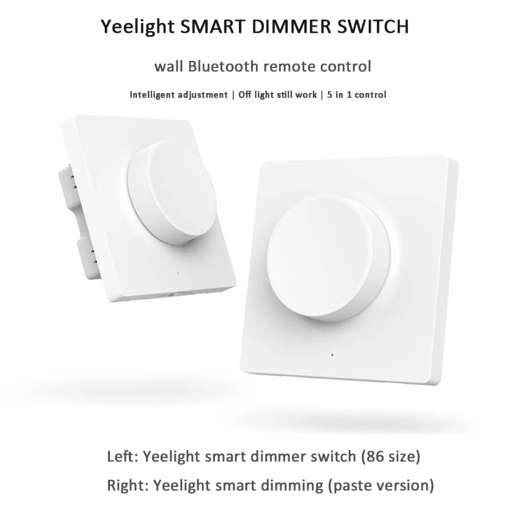 

Smart Wireless Bluetooth Dimmer Switch with Timing Remote Control Function LO88