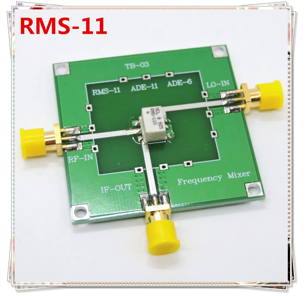 RMS 11 5 1900MHz RF вверх и вниз Частотный преобразователь пассивный миксер|Зарядные