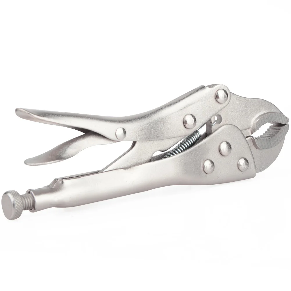 

2019 New 5/7/10 Inch Vigorously Flat Pliers Hand Tools with Smooth Handle and Round Clamp Mouth Fast Fixing Clamp