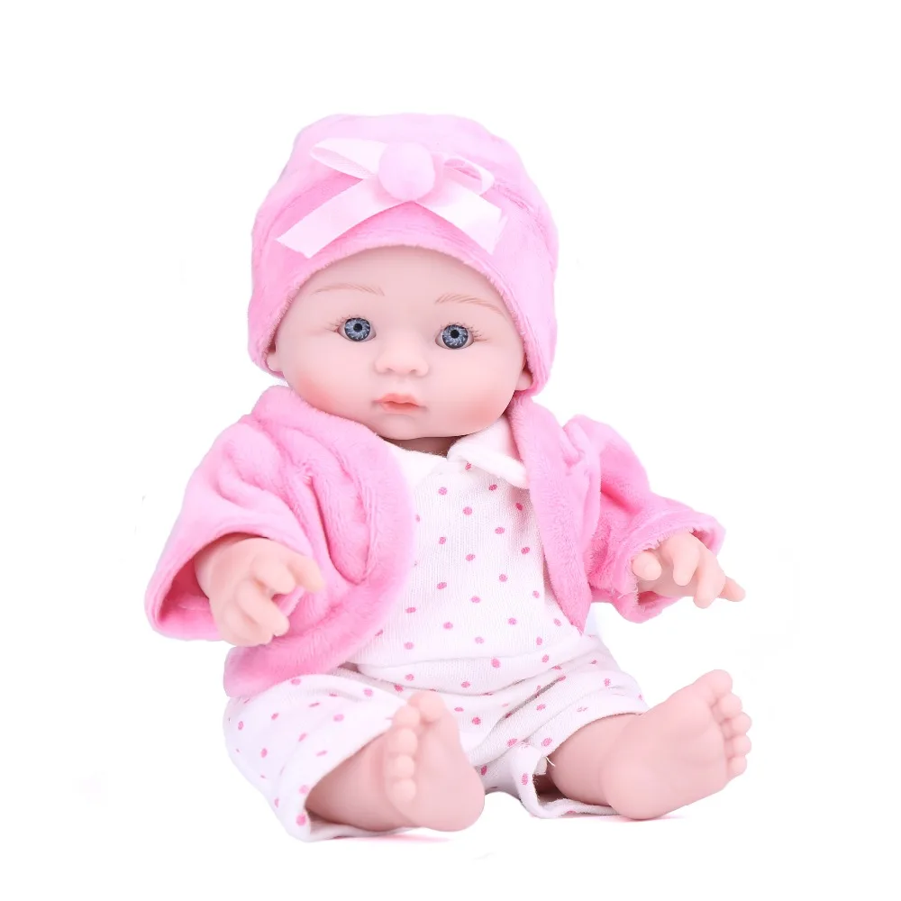 Кукла Reborn mini baby 8 дюймов Милый Малыш реалистичные Игрушки для маленьких детей