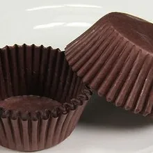Открыть Размер 4 см хлеб чашки Браун Бумага Кекс Muffin Choclate выпечки вкладыши
