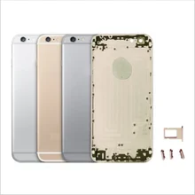 Replacement For iPhone 6 4.7″ Back Cover Case Housing Battery Door With Middle Metal Frame, Free Shipping&Tracking Number