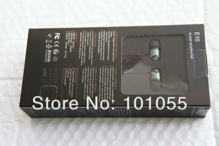 Soundmagic e10 isolamento de ruído in-ear fones