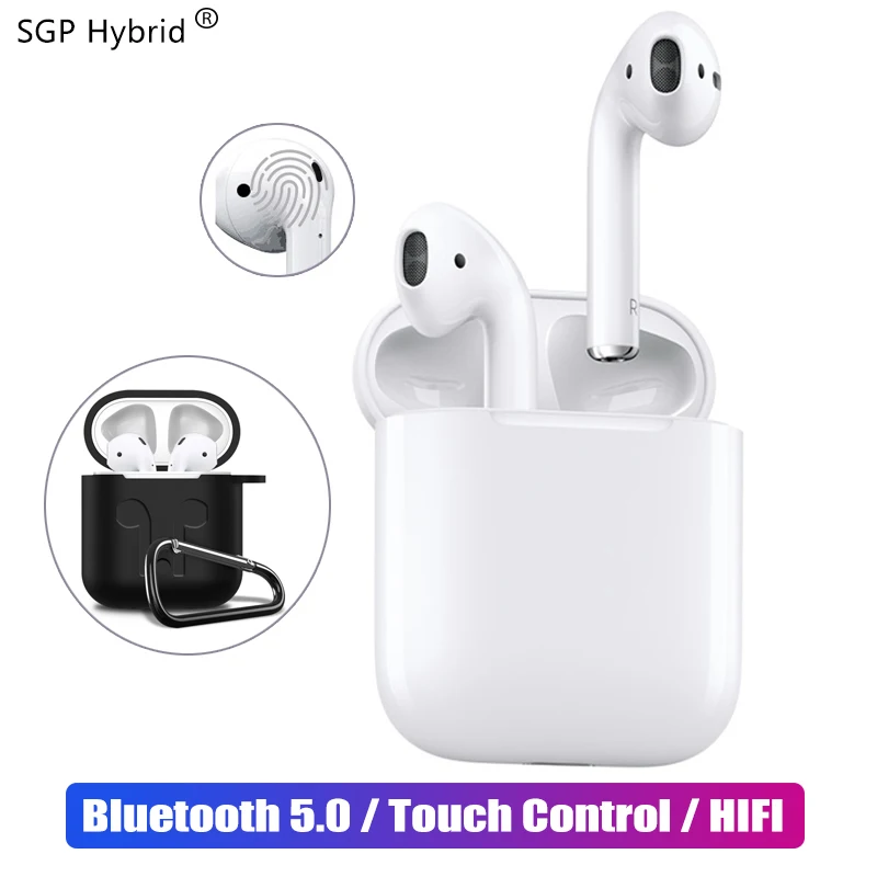 

i12 Mini Touch TWS Bluetooth Earphone 5.0 3D Stereo Headset with Case Sports true Wireless Earbuds for Apple iphone Samsung Sony