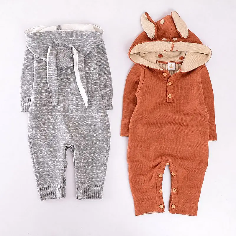 Baby Sweater Children Knit Sweaters Toddler Winter Long Sleeve Bodysuit Cardigan Kids Jumpsuit kardigan bebe traje de cuerpo |