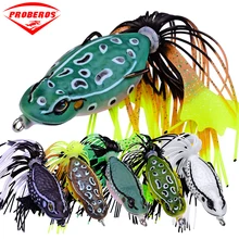 Лидер продаж, 6 шт., PROBEROS, брендовая приманка-лягушка, высокое качество, рыболовная приманка, 6 цветов, рыболовные приманки, 7 см-2,7" /0,46 унций-12,95 г, рыболовные снасти
