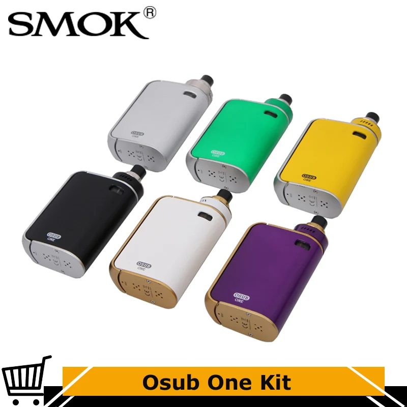 

Original Smok OSUB One All-in-One Kit 50W Osub one Box MOD with 2200mah Battery and 2ml Tank Electronic Cigarette Vape