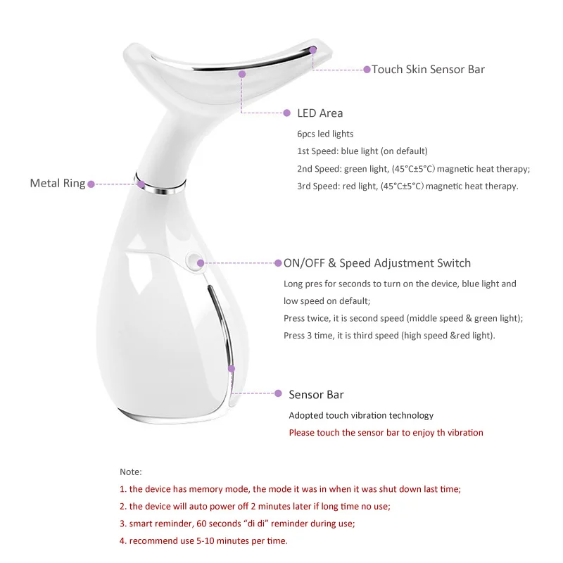 neck beauty care instrument 22