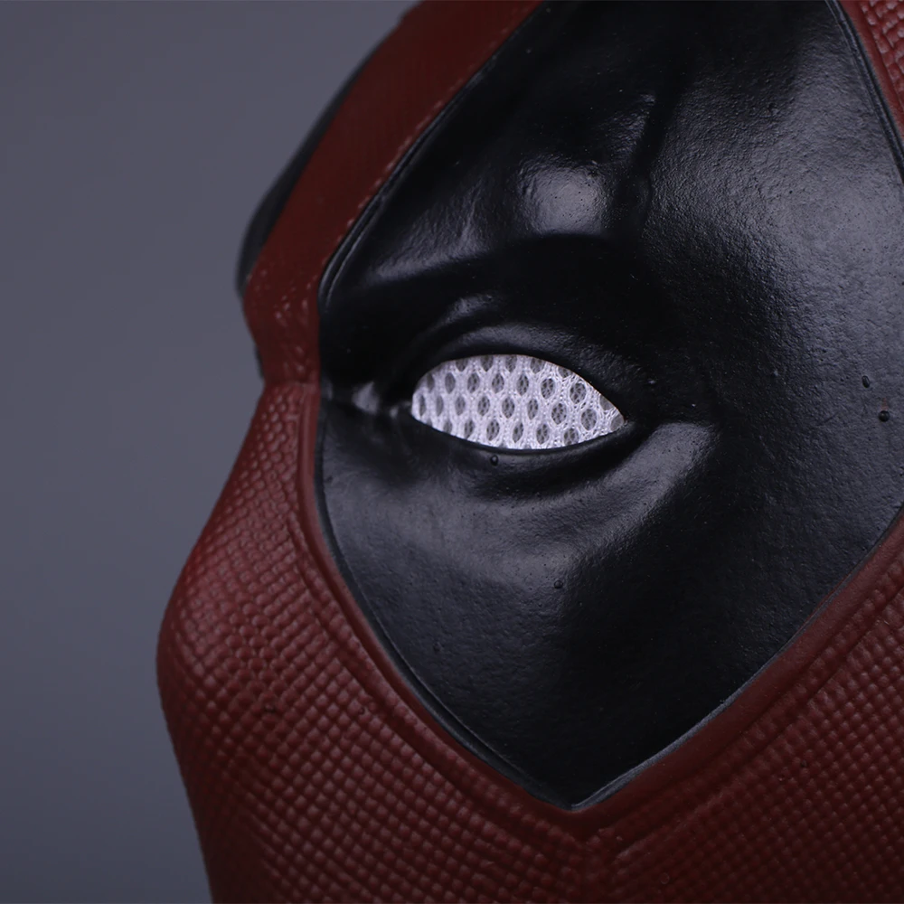 Deadpool 2 Marvel Deadpool Masks Halloween Cosplay Costume Props Superhero Movie Latex Mask Collectible Toys Full Face Mask (8)
