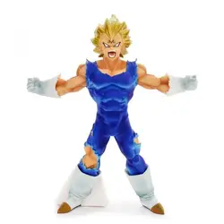 Горячие Dragon Ball Z Супер Saiyan принц Вегета крови Саян Зачарованный рев Banpresto фигурку 18 см