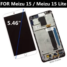 AMOLED FOR Meizu 15 LCD Display Touch Screen Digitizer Assembly Replacement Accessories FOR Meizu 15 Lite