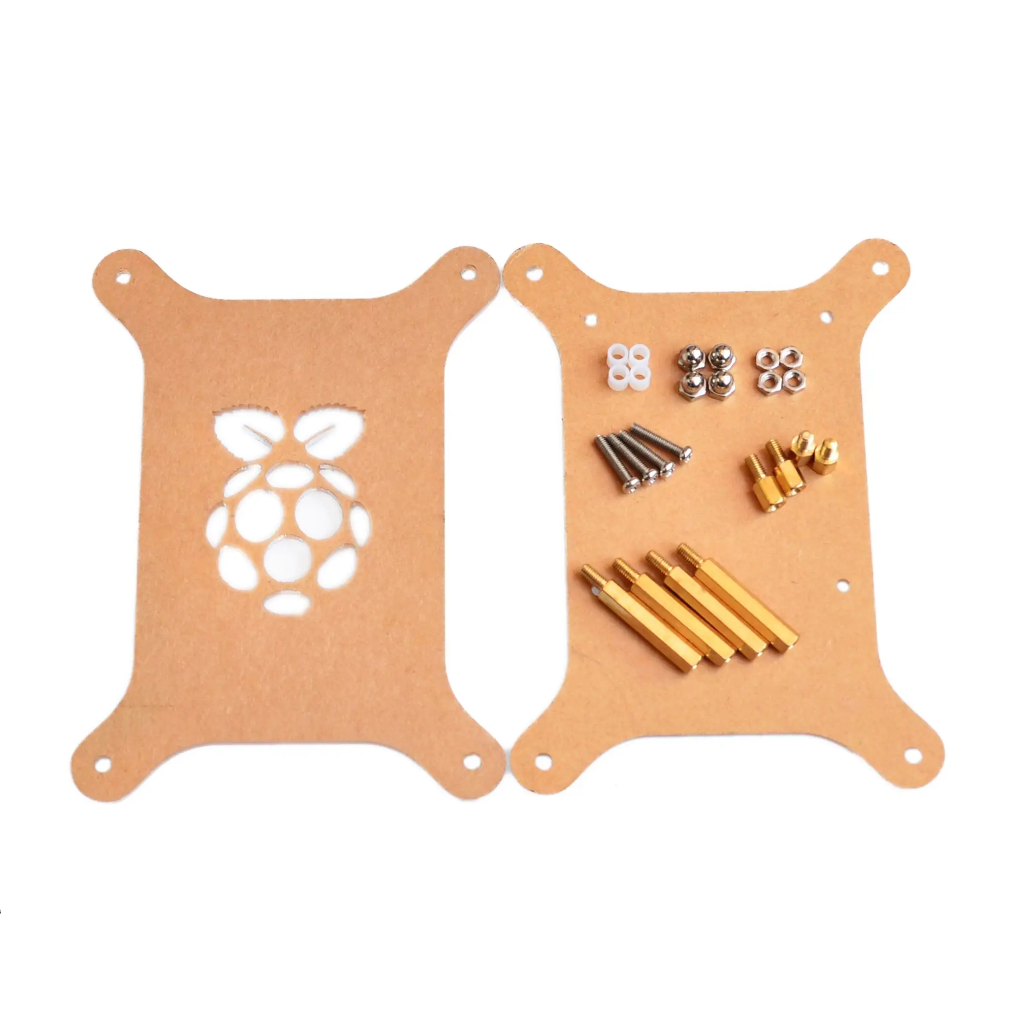 

1-layer Transparent Acrylic Case Clear Shell Enclosure with Logo for Raspberry Pi 3 Raspberry Pi B plus DIY