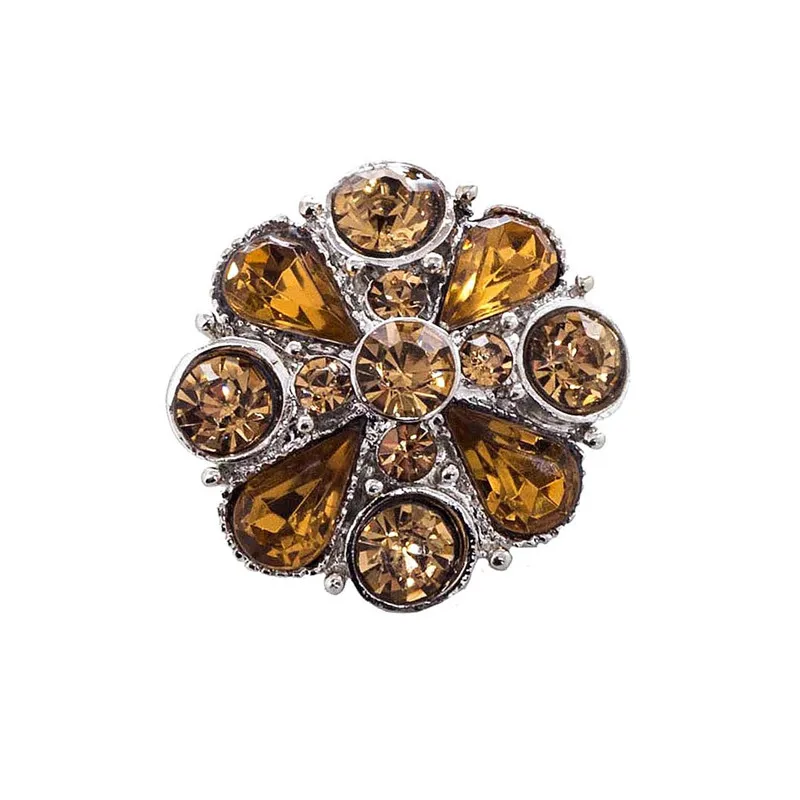

Changeable 18mm snaps with copper bottom and rhinestones fit ginger snaps jewelry RB18-68-1