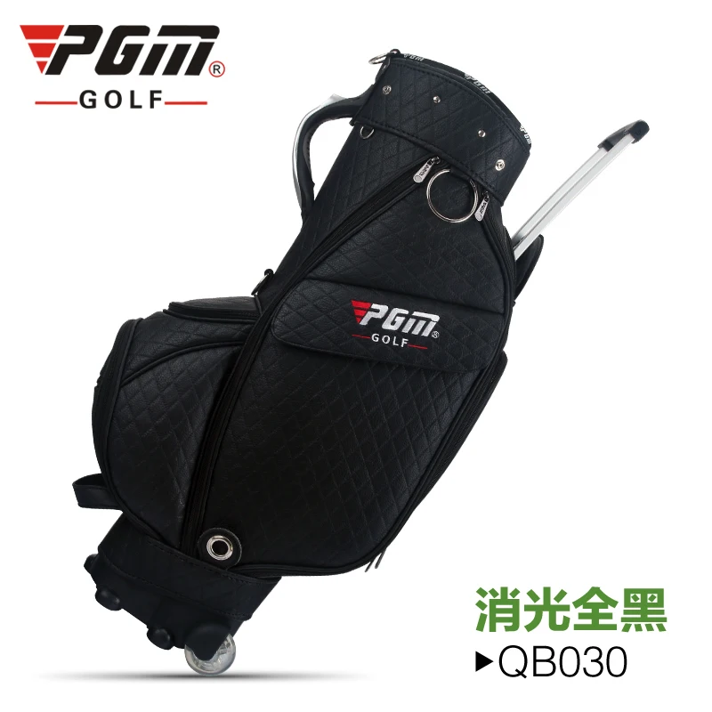 

PGM Caddy Rack Wheel Cap Handle Can Be Invisible UNISEX Complete Golf stand Set Bag Water-Proof Super Anti-Friction Golfbag
