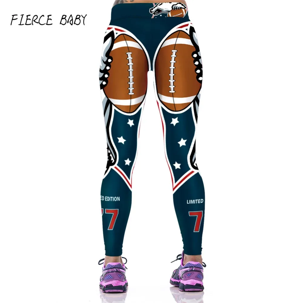 FIERCE BABY 2017 Yoga pants women workout pants High Waist