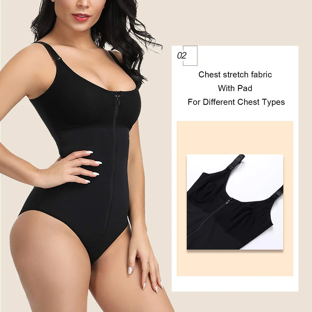 Intimate™ Killer Curves Open Bust Tummy Control Shaper Bodysuit