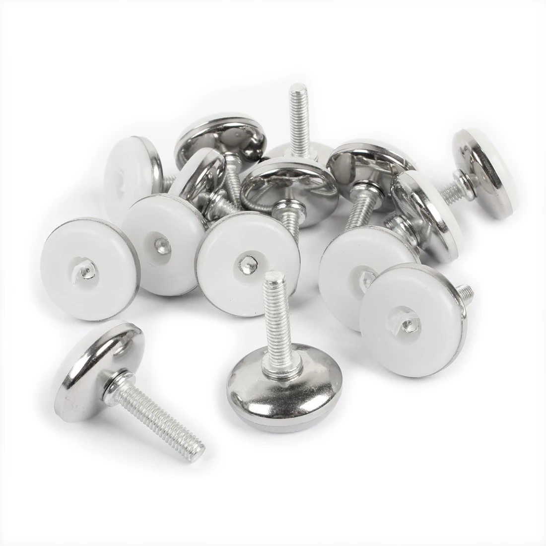 New Arrival! Plastic Base M6 x 25mm Thread Leveling Feet Foot Mounts Pads 15 Pcs | Обустройство дома