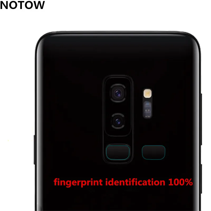 

NOTOW transparent sticker identify fingerprint protection film Fingerprint Home Key Protector Skin For Samsung note9/note8/s9+
