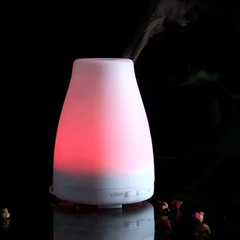 

US/UK/EU/AU Plug Mini Essential Oil Diffuser Ultrasonic Aroma Humidifier Waterless Auto Shut-off Home Living Room Decor