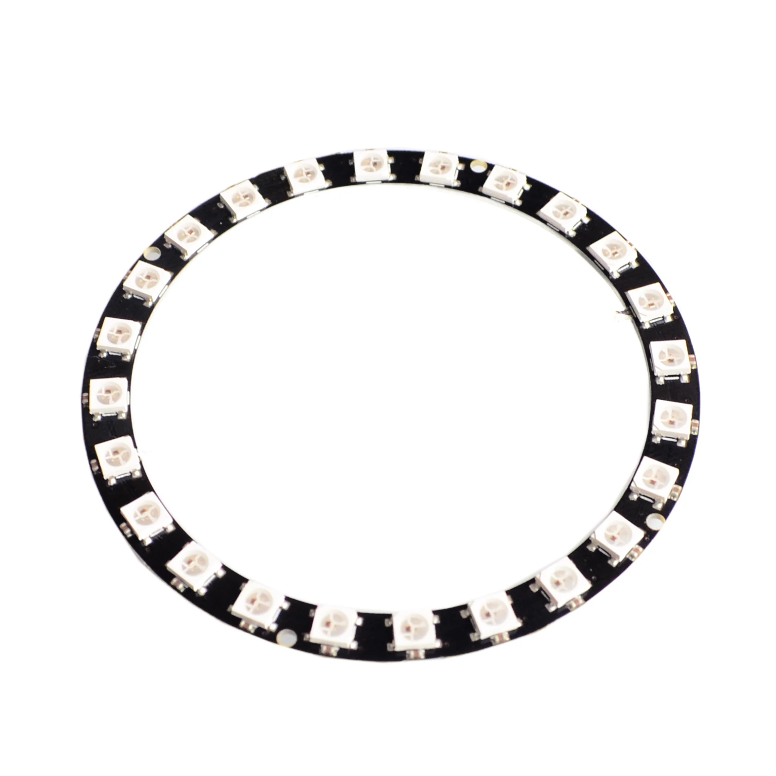 

WS2812B Module Strip 24 Bits 24 X WS2812 5050 RGB LED Ring Lamp Light with Integrated Drivers ws2812 RGB 24