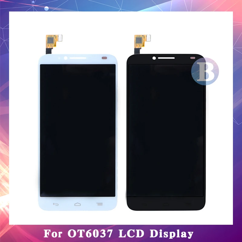

5.0'' For Alcatel One Touch Idol 2 OT6037 6037 6037Y LCD Display Screen With Touch Screen Digitizer Assembly High Quality