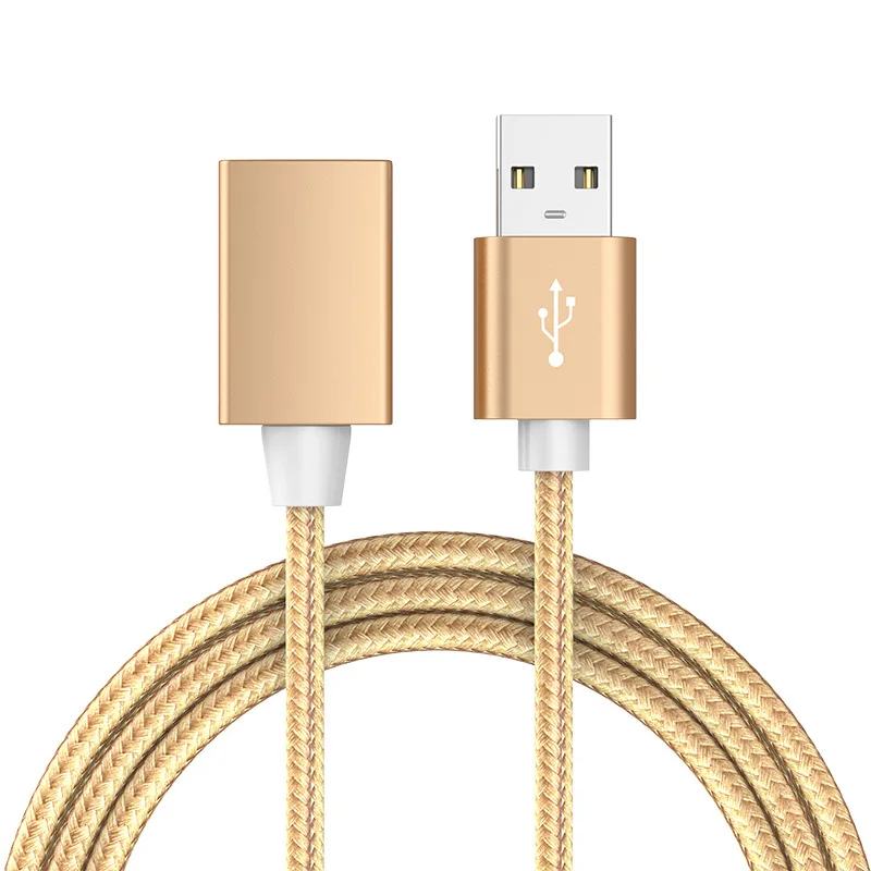 Thbelieve USB Fmale To Male Cables 1M Nylon Braided Cables USB To USB Extension Cables Support Drop Shipping Retail Wholesales (9)