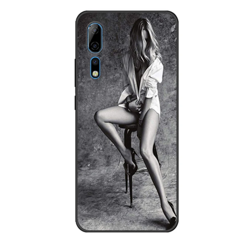 Для zte Axon 10 Pro Чехол Axon10 Pro beauty girl роскошный силиконовый мягкий ТПУ чехол Axon 10Pro чехол для zte A2020 Pro