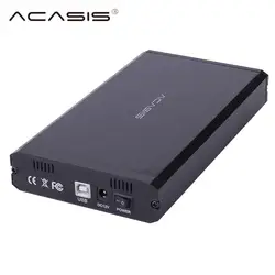 Acasis корпус для жесткого диска USB 2,0 IDE SATA чехол HDD 3,5 'жесткий диск корпус алюминиевый HDD шкатулка ноутбук HD Extemo #35