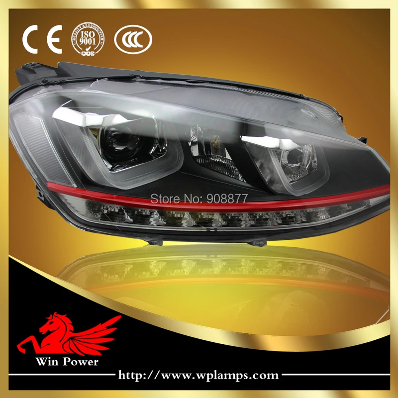 Win Power LED headlight for Volkswagen golf MK7 GTI LED headlight VW