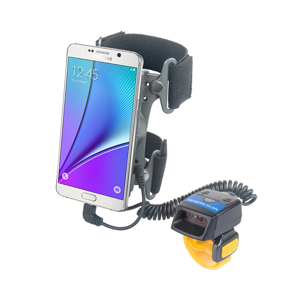 Generalscan GS WT1500 HW 2D Bluetooth Imager носимый браслет сбор данных штрих кода терминал для
